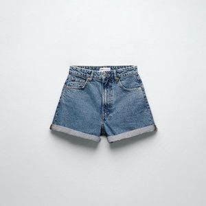 Zara - Mom Fit Denim Short